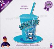 autocollant GRANITE parfum MENTHE GLACIALE sticker
