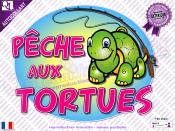 Autocollant Pche aux TORTUES affiche (ref1)