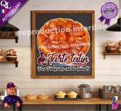 Autocollant TARTE TATIN nos patissiers ont du talent