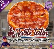 Autocollant TARTE TATIN nos patissiers ont du talent