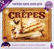Autocollant CREPES affiche western indien