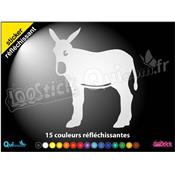 Sticker ANE CATALAN BURRO réfléchissant