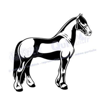 Sticker CHEVAL (ref3)