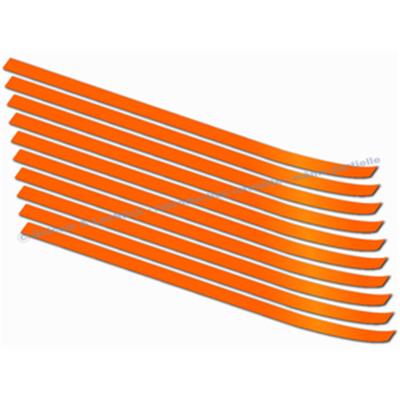 10 Liserets Orange FLUO 57cm