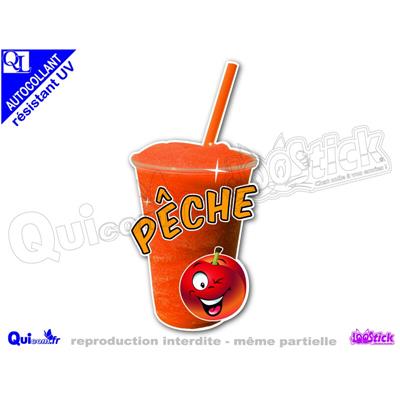 Sticker autocollant GRANITA PECHE comique résistant UV