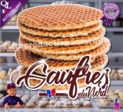 Autocollant GAUFRES du NORD TITRE détouré STICKER