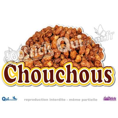 Autocollant Chouchous photo lettrage