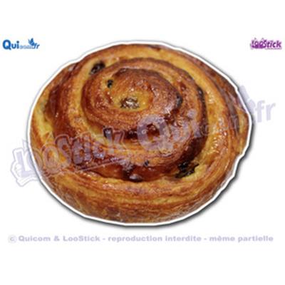 Autocollant PAIN aux RAISINS