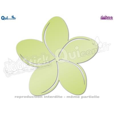 Stickers Plumeria PHOTOLUMINESCENT