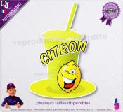 autocollant GRANITE parfum CITRON sticker