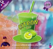 autocollant GRANITE parfum CITRON VERT sticker