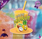 autocollant GRANITE parfum COCO ANANAS sticker