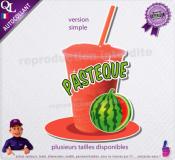 autocollant GRANITE parfum PASTEQUE sticker