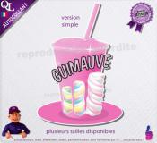 autocollant GRANITE parfum GUIMAUVE- sticker