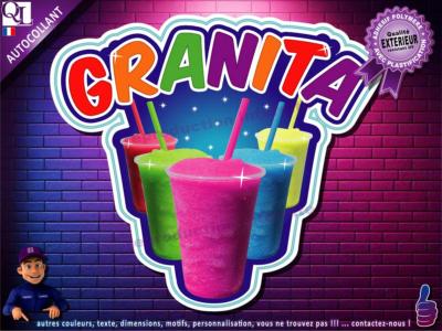 Autocollant GRANITA titre GRANITAS