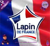 Autocollant LAPIN DE FRANCE