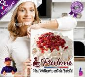 Autocollant PAVLOVA nos patissiers ont du talent