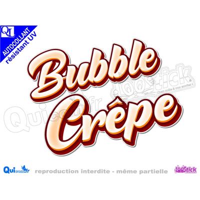 Sticker autocollant BUBBLE CREPE GAUFRE titre 5 résistant UV