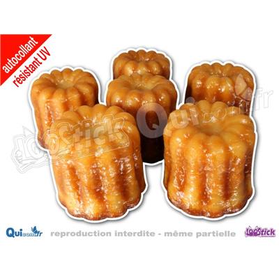 Autocollant Photo CANELES (ref3)