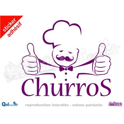 Sticker Churros CHEF (ref1)