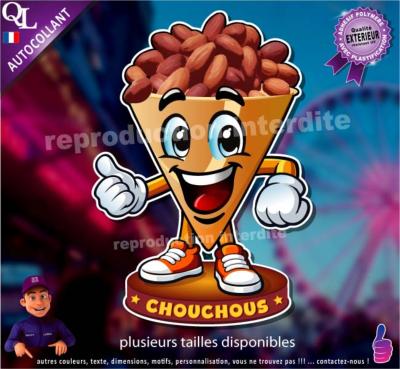 Autocollant CHOUCHOUS COMIQUE ref1