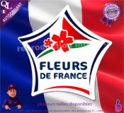 Autocollant FLEURS DE FRANCE