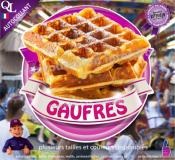 Autocollant GAUFRES ruban forain STICKER