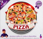 Autocollant PIZZA ruban forain STICKER