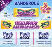 Banderole REGLISSES AMERICAINS Pack éco au choix