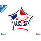 Autocollant VIANDE LE PORC FRANCAIS