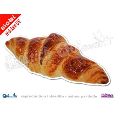 Autocollant CROISSANT Droit