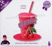 autocollant GRANITE parfum CERISE sticker
