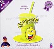 autocollant GRANITE parfum CITRON sticker