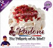 Autocollant PAVLOVA nos patissiers ont du talent