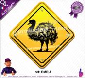Autocollant PANNEAU AUSTRALIE oiseaux