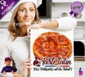 Autocollant TARTE TATIN nos patissiers ont du talent