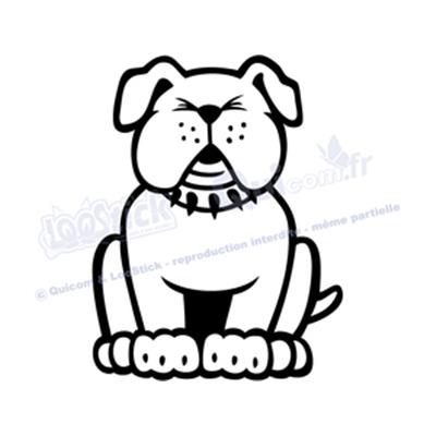 Sticker CHIEN (ref1)