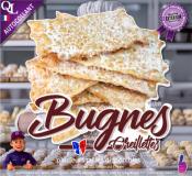 Autocollant BUGNES oreillettes TITRE sticker