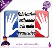 Autocollant FABRICATION artisanaleà la main Française