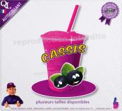 autocollant GRANITE parfum CASSIS sticker