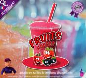 autocollant GRANITE parfum FRUITS ROUGES sticker