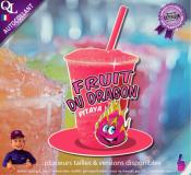 autocollant GRANITE parfum PITAYA FRUIT DU DRAGON sticker