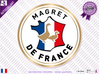 autocollant MAGRET DE FRANCE