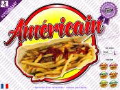 Autocollant Titre AMERICAIN Food Truck