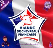Autocollant VIANDE DE CHEVREAU FRANCAIS