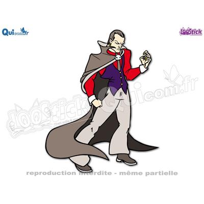 Autocollant VAMPIRE Dracula (ref3)