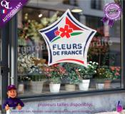 Autocollant FLEURS DE FRANCE