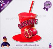 autocollant GRANITE parfum GRENADE sticker