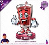 Autocollant SIROPS COMIQUE ref1