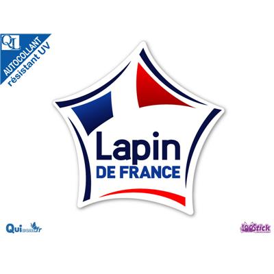 Autocollant LAPIN DE FRANCE